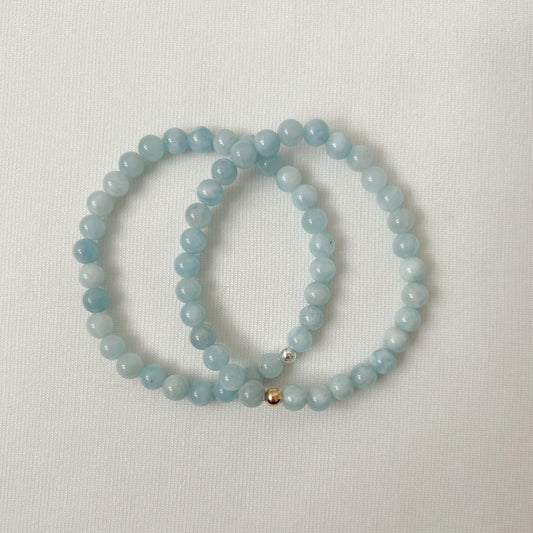 Aquamarine Gemstone Bracelet