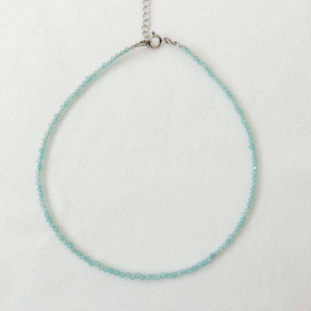 Mini Gemstone Anklet