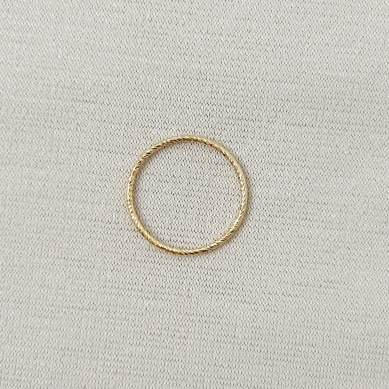 Textured Stacking Ring