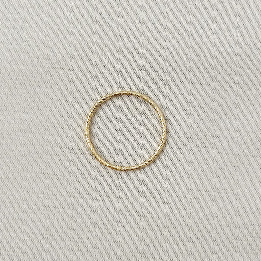 Textured Stacking Ring