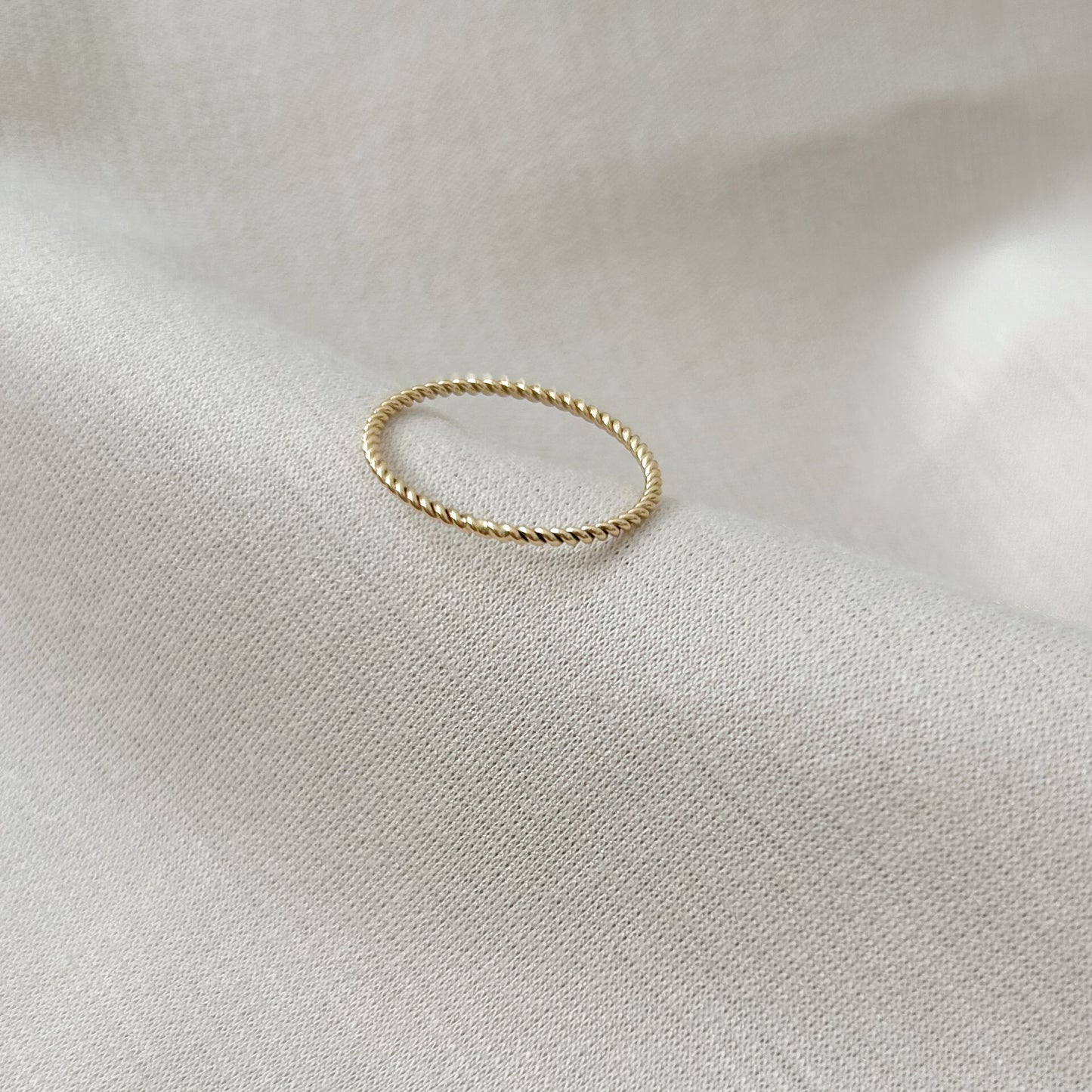 Twisted Stacking Ring