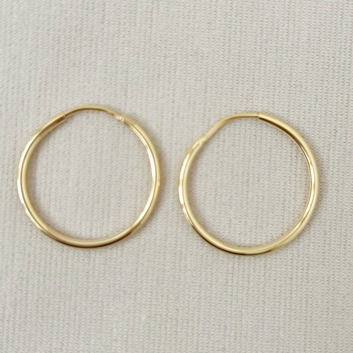 Endless Hoop Earrings