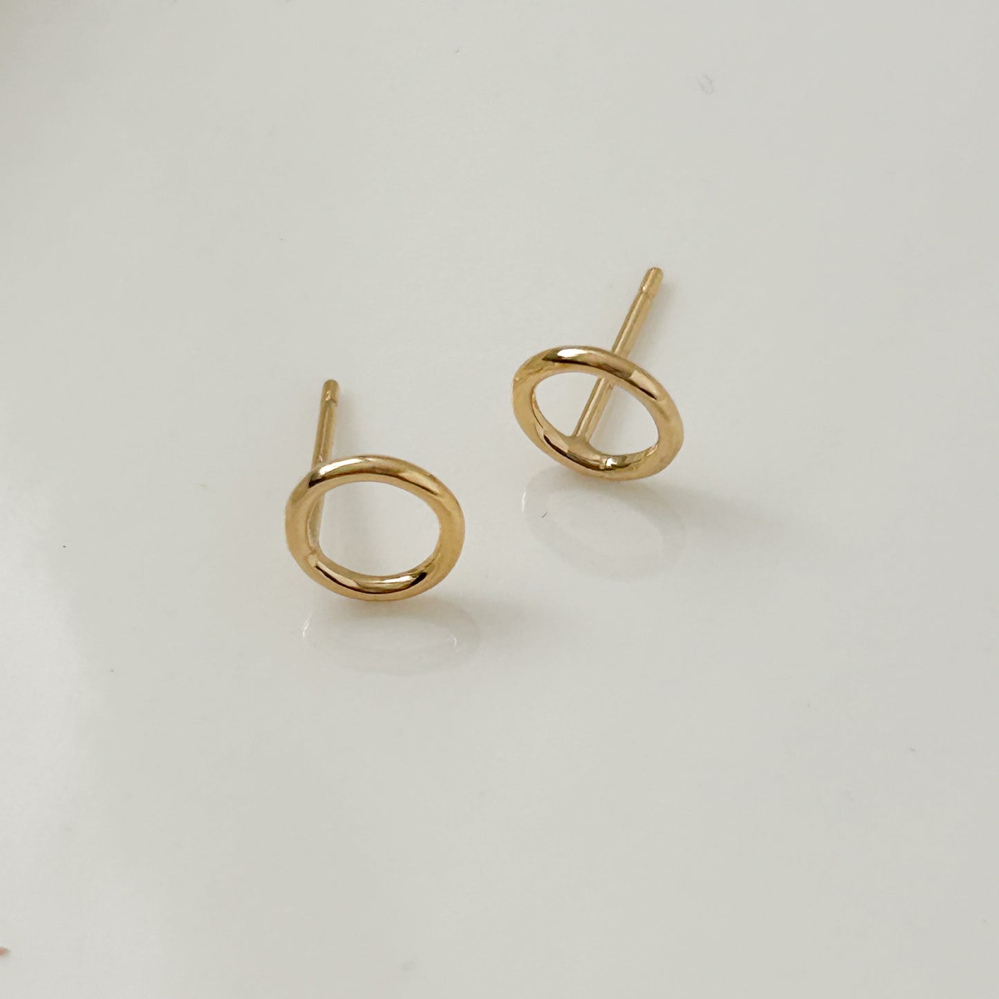 Open Circle Studs