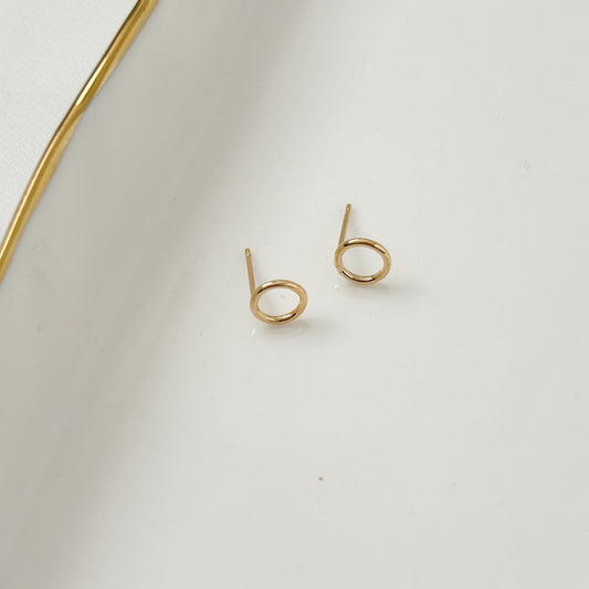 Open Circle Studs