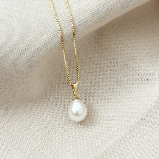 Freshwater Pearl Necklace- Gold-Filled