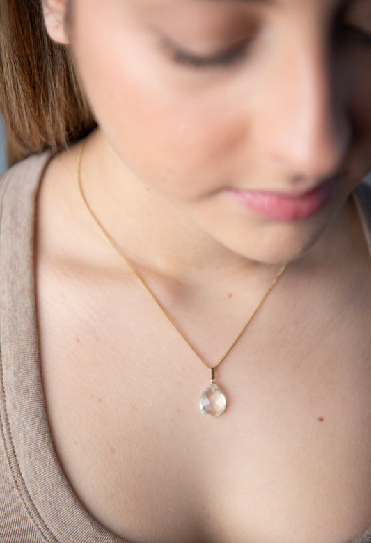 Crystal Pendant Necklace