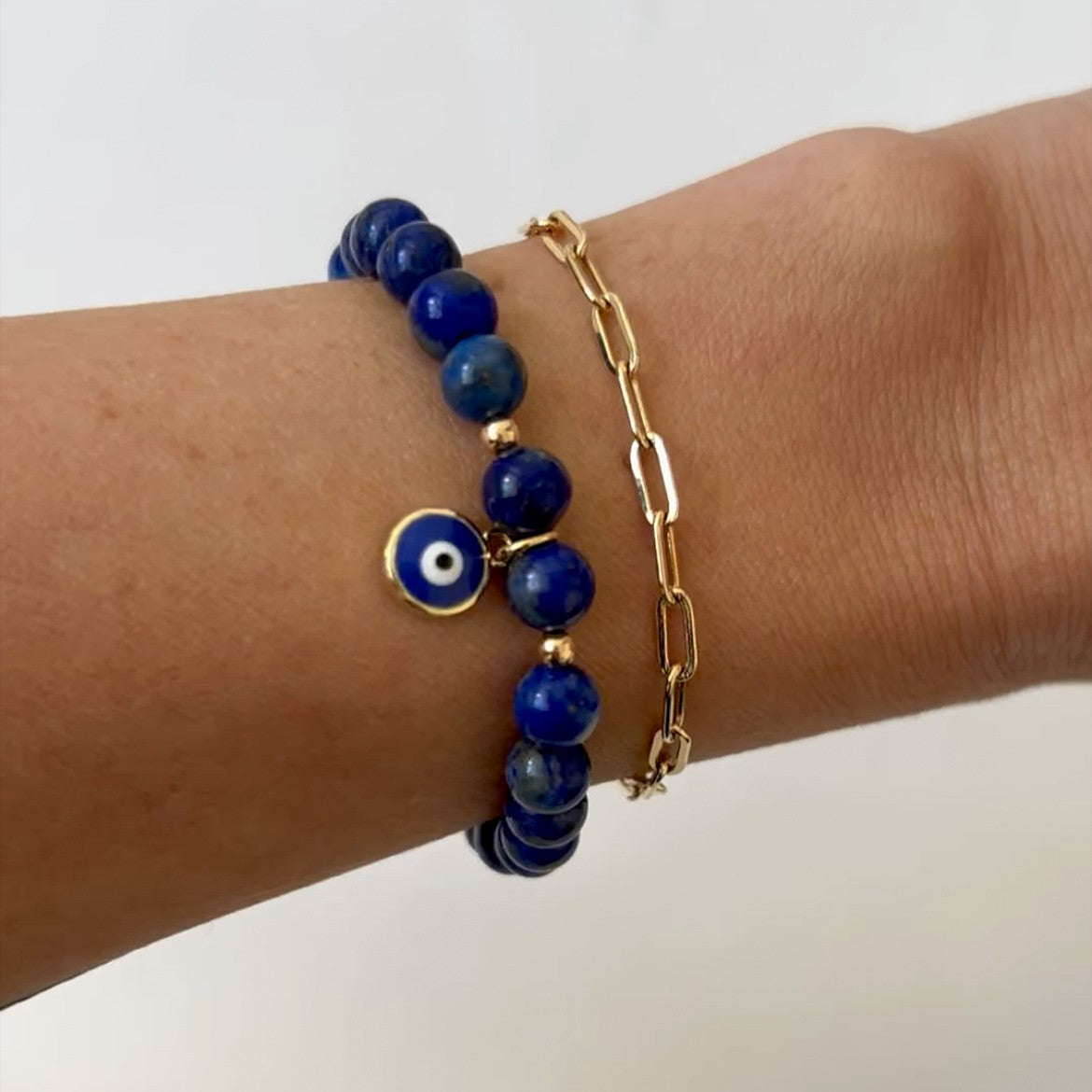 Lapis Protection Bracelet